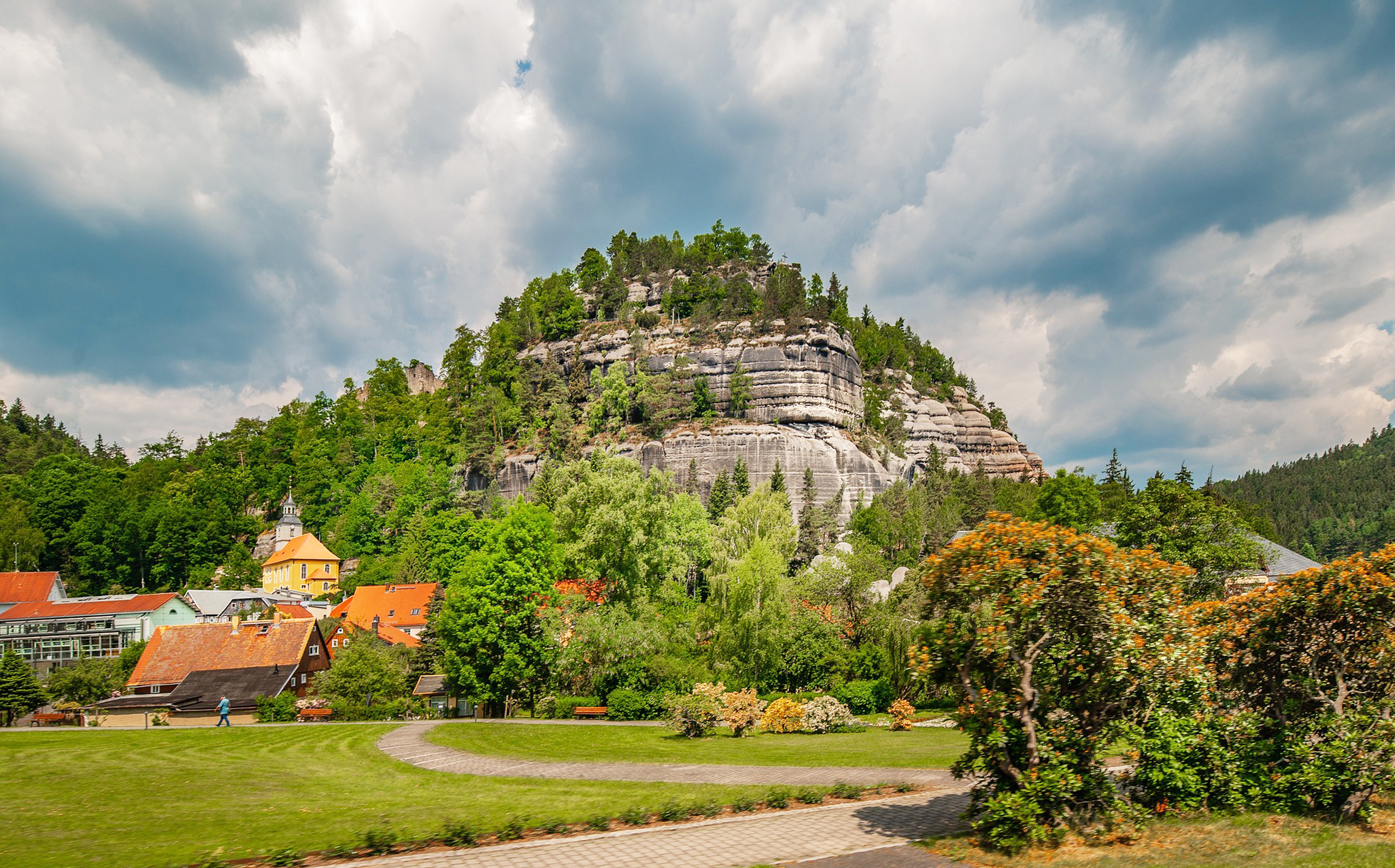Oybin und Berg Oybin, Zittauer Gebirge