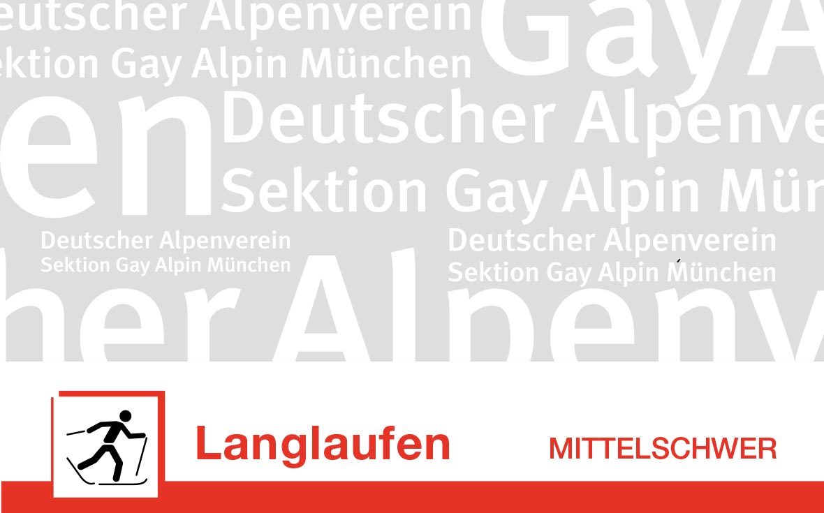 Langlaufen mittelschwer