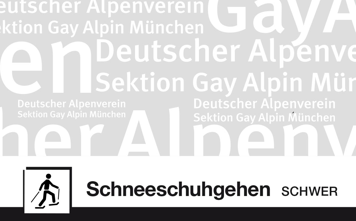 Schneeschuhgehen schwer