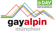 Logo Gay Alpin / DAV-Sektion